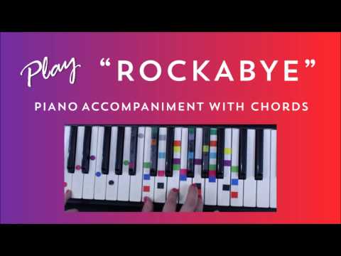 How to Play Rockabye - Clean Bandit- Sean Paul- Anne Marie | Easy Piano Chord Lesson | IVOREEZ