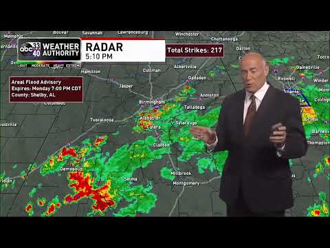ABC 33/40 News Evening Weather Update - Monday, June 27, 2022