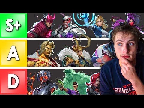 WORLD CHAMPION Tier List for Season 5 in Marvel Rivals