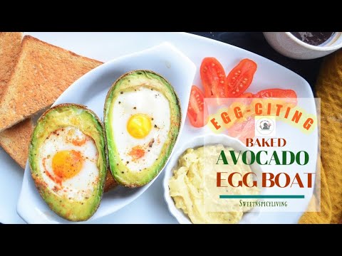Avocado Egg Boat