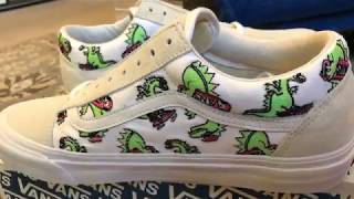 @VANS x @BARNEYSNY Embroidered Vanosaurs Pack - Sk8 Hi / Authentics / Old Skools - 11.3.2018