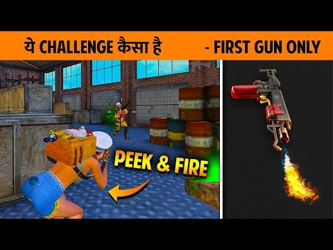 😥 First Gun Only Challenge Gonna Wrong 😪  PUBG Mobile Hindi Gameplay - BandookBaaZ
