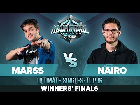Marss vs Nairo - Winners' Finals: Ultimate Singles - Mainstage | Zero Suit Samus vs Palutena