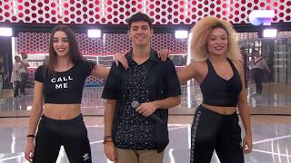 Alfred ensaya "Rock with you" con los bailarines | OT 2017