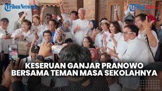 Keseruan Ganjar Pranowo Bersama Teman Masa Sekolah dalam Acara Open House di Griya Soeparni