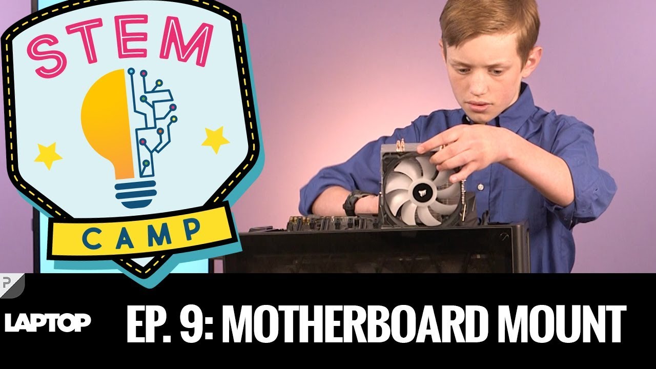 STEM CAMP: Mounting the Motherboard - YouTube