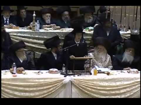 Bar Mitzva of Munkatcher Rebbes grandson