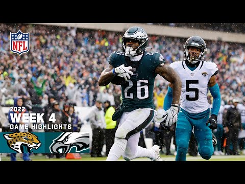 Jacksonville Jaguars vs. Philadelphia Eagles | Week 4 2022 Game Highlights