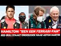 Hamilton steunt Leclerc in titelstrijd met Verstappen, Red Bull staakt onderzoek naar Aston Martin