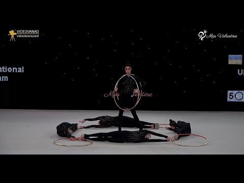 Group Team Ukraine 5 Hoops Final 35,500 🥇 - International Tournament "Miss Valentine 2024"