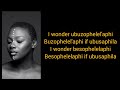 Amanda Black Sinazo Lyrics