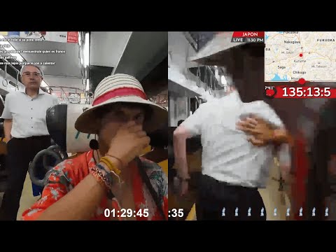 Tourist Attacks Elderly Japanese Man on Subway Train
