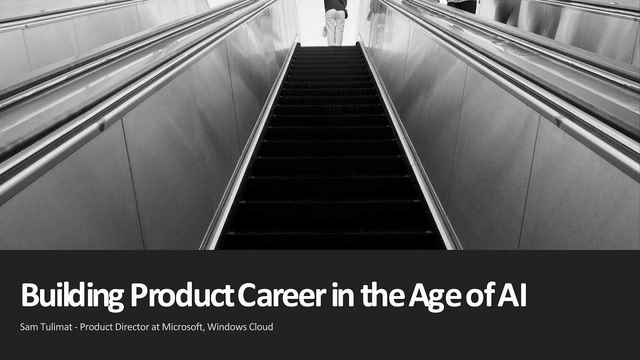 How to Build a Product Career in the Age of AI | MIT Talk