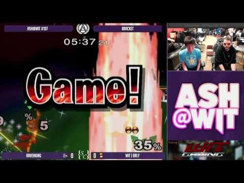 Ravenking (Falco) vs WIT | ORLY (Falcon, Fox) - ASH@WIT #107 Melee Bracket