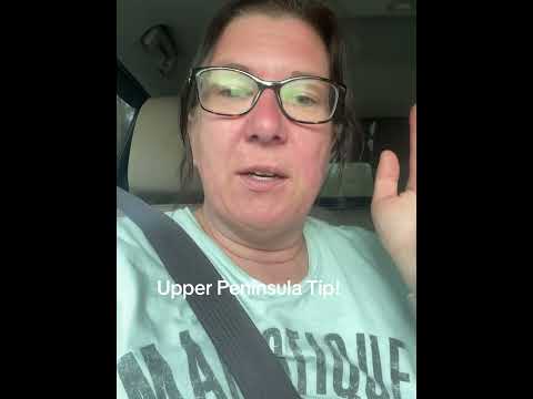 Upper Peninsula of Michigan tips! #upperpeninsula #yooper #travel