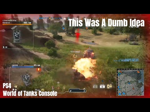 This Was A Dumb Idea | World of Tanks Console | PS4