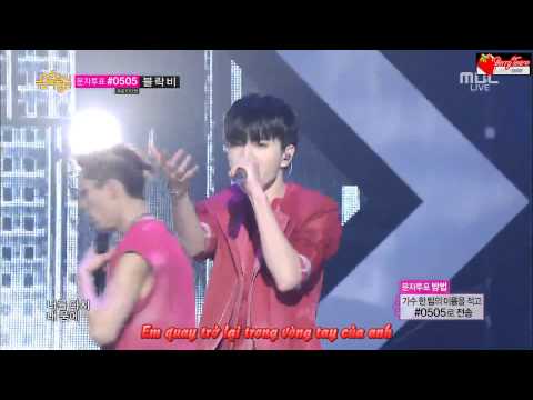 [Vietsub] [Live HD 1080p] 140802 INFINITE - Back @ Music Core