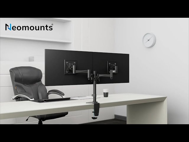Video Teaser für Neomounts FPMA-D1330DBLACK monitor arm desk mount - full motion