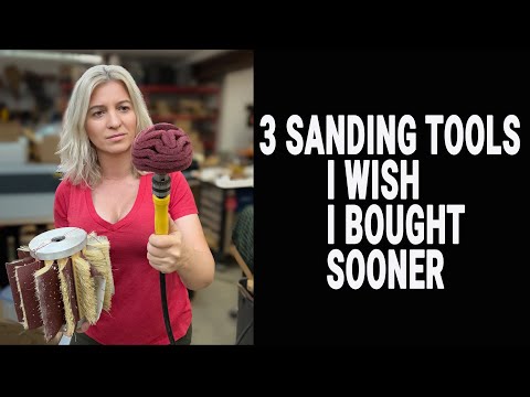 3 Sanding tools I wish I bought sooner and 3 I regret buying. Great tools for your shop and gifts.