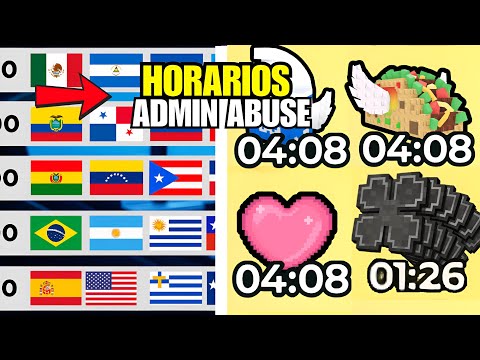 MAÑANA MEGA ADMIN ABUSE de TACOS *CONFIRMADO* HORARIOS 😱 Roba un Brainrot