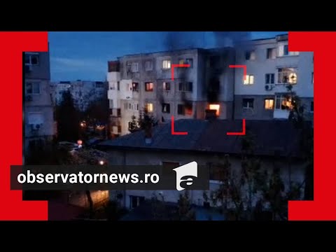 Coșmar pentru zeci de oameni în Ploieşti, după ce un vecin beat a adormit cu aragazul deschis