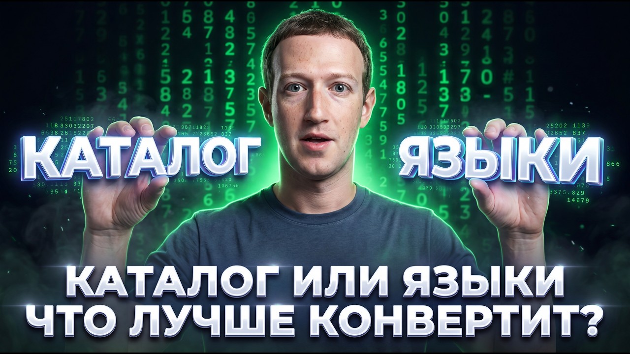 Что лучше работает каталоги или языки в рекламе в Facebook | Подробный разбор что