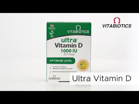 Vitabiotics Ultra Vitamin D 00iu 96 Tablets