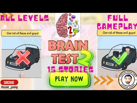 Brain Test 2: Tricky Stories All Levels - YouTube