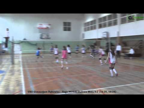 UKS Gimnazjum Dębowiec - Vega MOSiR Stalowa Wola 0:2 (16:25, 10:25)