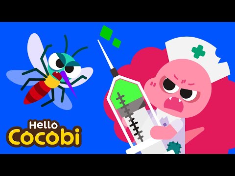 😫Ouch! Scary Mosquito Song + More Nursery Rhymes for Kids & Babies | Hello Cocobi