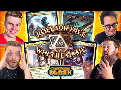 First to Roll 100 Dice Wins! | Commander Clash