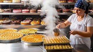 Efsane Baklava ve Pasta Yapımı! Tüm Üretim Süreci - Ankara Lezzetleri