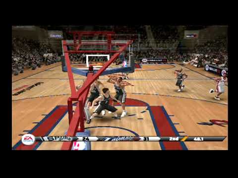 NBA Live 09 -- Gameplay (PS2)