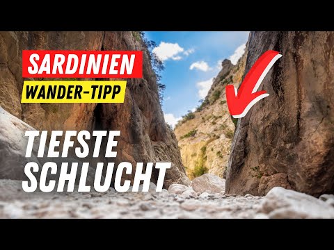 Urlaubstipp Sardinien: Zur Gola Gorropu in die Schlucht