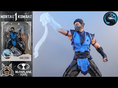 McFarlane Toys MORTAL KOMBAT SUB ZERO 1:6 Scale Posed Figure Statue Review