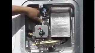 4. How to light a RV water heater pilot