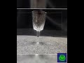 Waterford Crystal Lismore Water Goblet Glasses 6 7/8" Tall