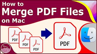 How to Merge PDF Files into One on Mac (With Finder) - macOS Monterey