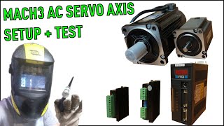 Čínske striedavé servo - nastavenie MACH3 (krokový motor vs.)