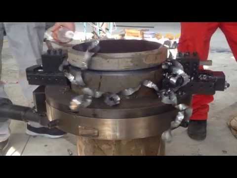 ISD-323 Low Clearance Capable Pipe Cutting and Beveling Machines Heavy Tool Post