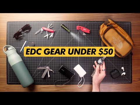 10 UNBEATABLE Daily Carry Items under $50