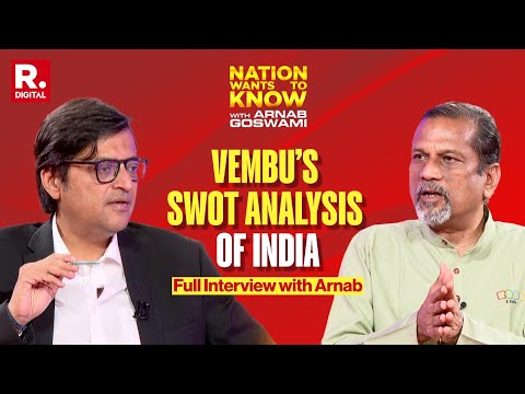 Zoho’s Sridhar Vembu With Arnab: Flipping the Script on India’s Rise as a Superpower | Nationalism