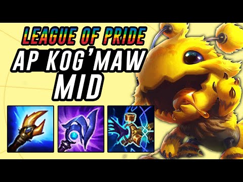 THEY OVERBUFFED AP KOGMAW MID! - League of Pride Day 3 - League of Legends