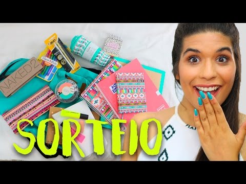 HAUL + SORTEIO MATERIAL ESCOLAR #EspecialRegressoÀsAulas