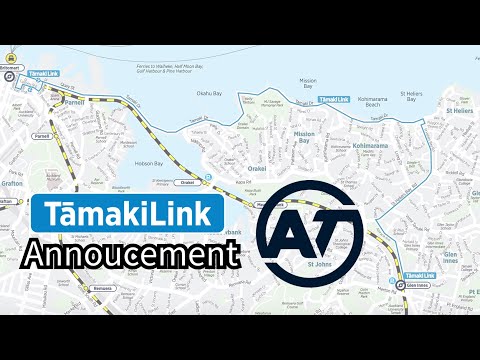 [Auckland Buses] Announcements of TāmakiLink (Both directions)