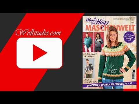 Woolly Hugs Maschenwelt 8/2019 Blick ins Heft