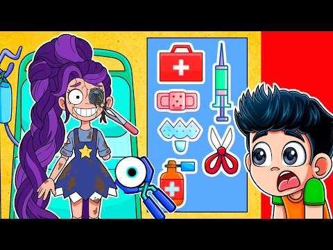 CURAMOS A LOS PERSONAJES DE POPPY PLAYTIME 5 Y SE SALVAN TODOS | JONDRES GC REACCIONA