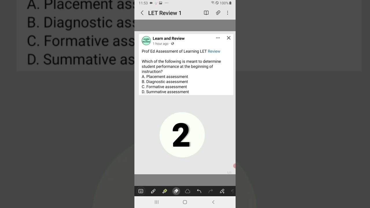 Prof Ed 1 Assessment of Learning LET Review #reviewer #letreview2023