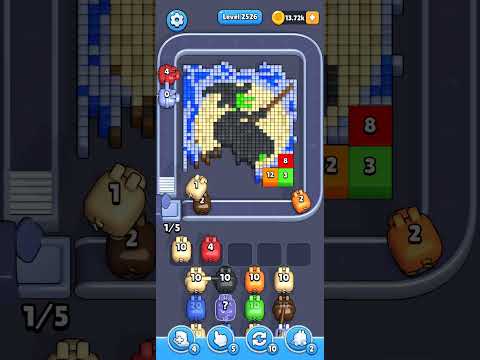 Pixel Flow Level 2526 Walkthrough