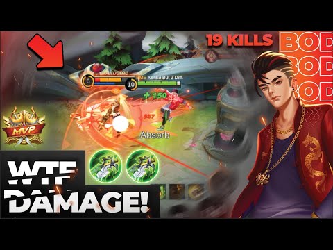 USE THIS CHOU 2 BOD FOR HACK DAMAGE! CHOU DAMAGE BUILD | MLBB